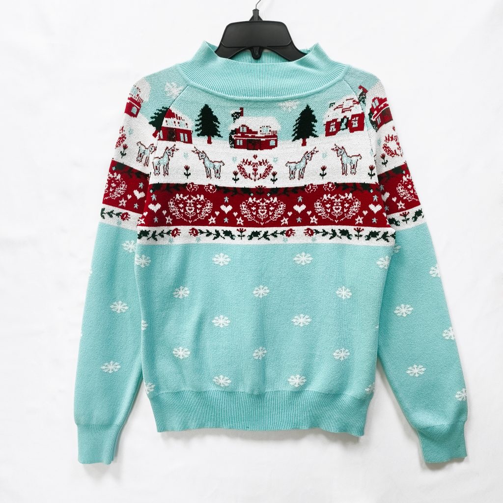 Jacquard Christmas sweater