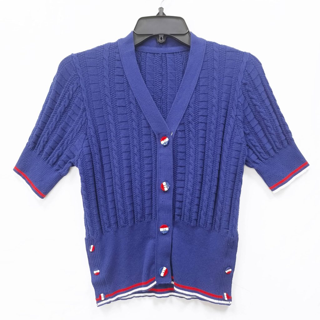 Children's short sleeved knitted cardigan T-shirt, knitting factory