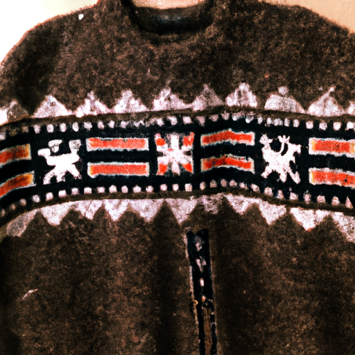 icelandic sweater vintage customization